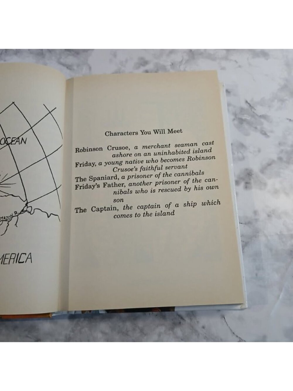 The Adventures of Robinson Crusoe Daniel Defoe Great Illustrated Classics HC - Picture 7 of 7